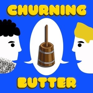 CHURNING BUTTER cover