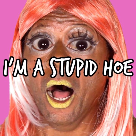 Cover artwork for I'm a Stupid Hoe