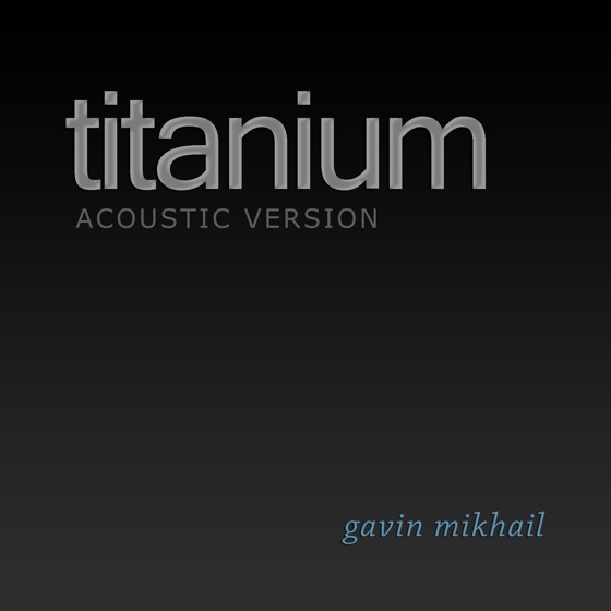 Cover artwork for Titanium (Acoustic Version)