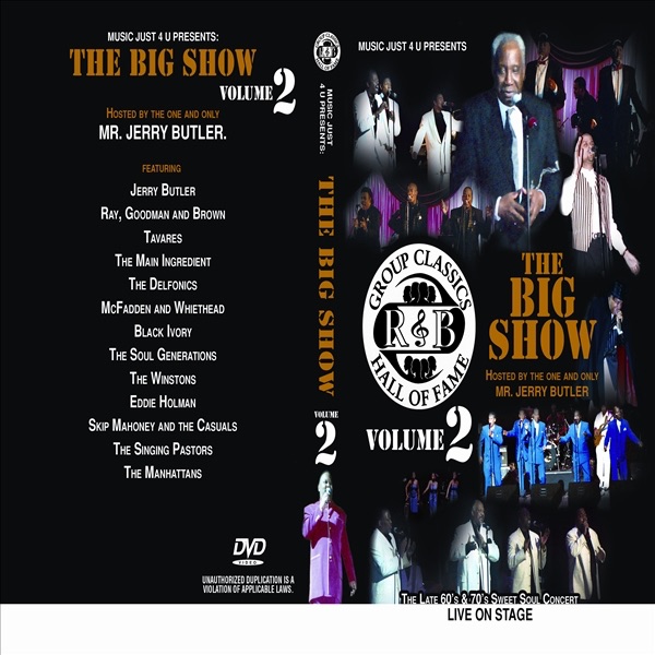 The Intruders The Big Show Vol. 2 Album Cover
