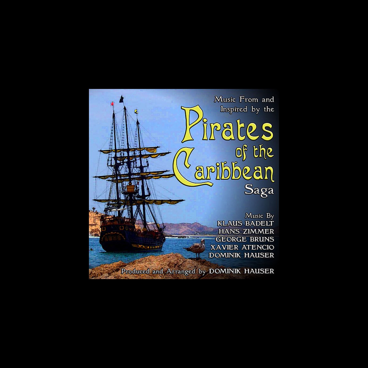 dengarkan album music of the pirates of the caribbean film series album