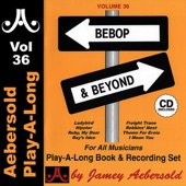Aebersold Play-A-Long, Vol. 36: Bebop and Beyond artwork