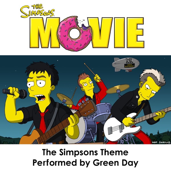 Green Day - The Simpsons Theme (From