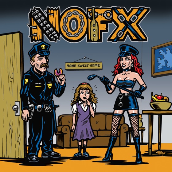 Cover artwork for My Stepdad's a Cop and My Stepmom's a Domme