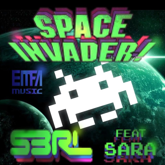 Cover artwork for Space Invader (feat. Sara)