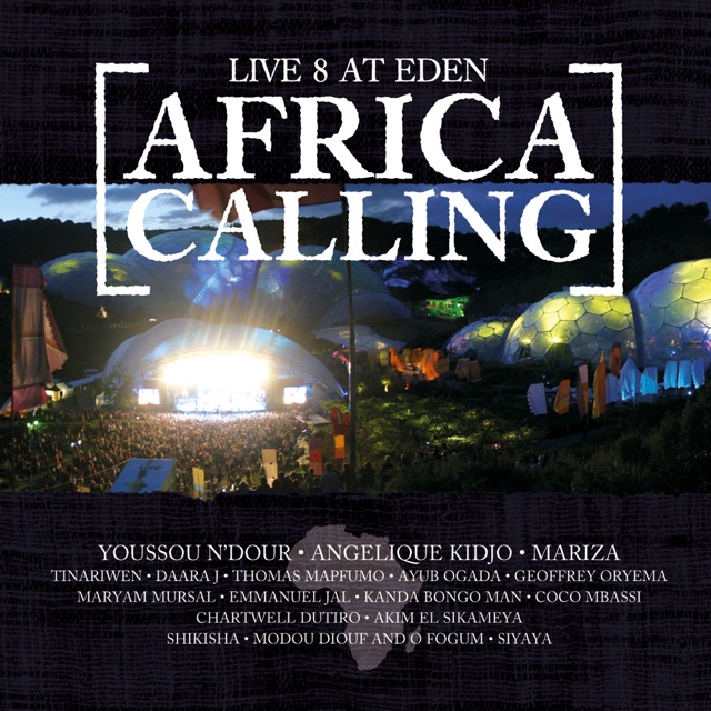 The Blacks Unlimited & Thomas Mapfumo Live 8 At Eden: Africa Calling Album Cover