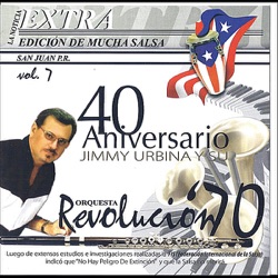 Jimmy Urbina y Su Orquesta Revolución 70 - No Hay Peligro de Extinción