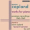 Four Piano Blues - I. Freely Poetic - Aaron Copland lyrics