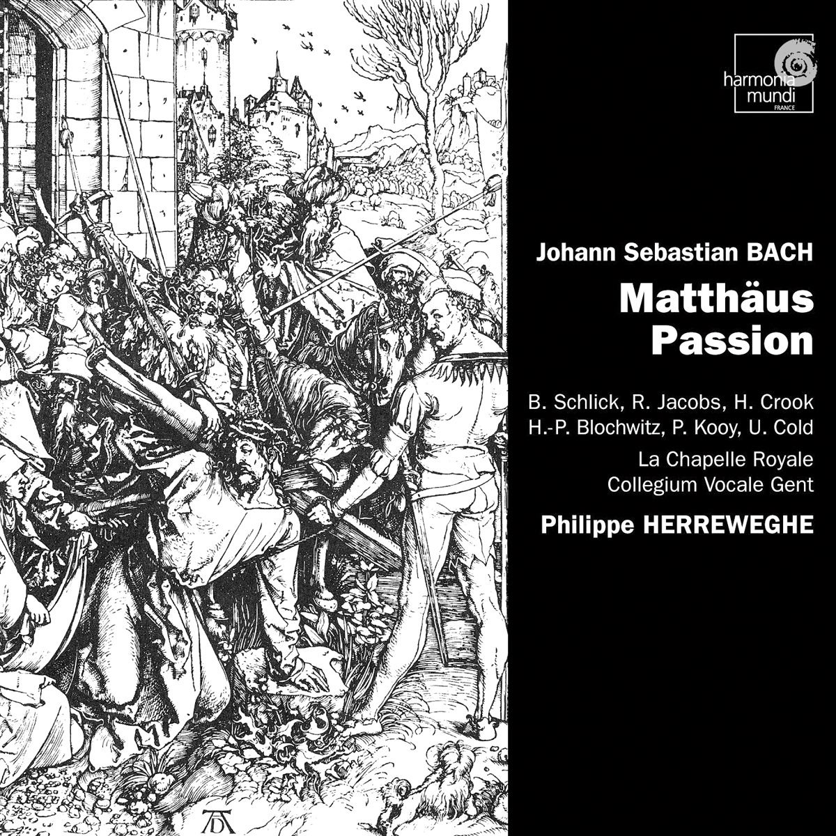 J.S. Bach: St. Matthew Passion, BWV 244 Album Cover By La Chapelle ...