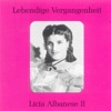 Lebendige Vergangenheit - Licia Albanese (Vol.2) artwork