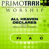 All Heaven Declares - Worship Primotrax - Performance Tracks - EP artwork
