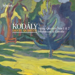 KODALY/QUARTETS NO 1 & 2 cover art