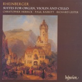 Rheinberger: Suites for Organ, Violin and Cello artwork