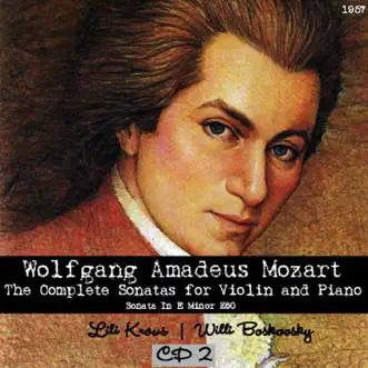 Wolfgang Amadeus Mozart - The Complete Sonatas for Violin and Piano, CD 2 (1957) by Willi Boskovsky & Lili Kraus (piano) album reviews, ratings, credits