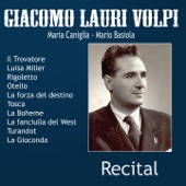 Giacomo Lauri Volpi - Recital artwork