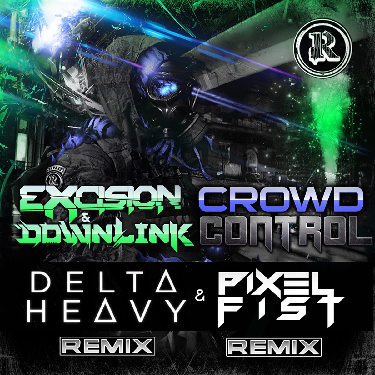 Excision and Downlink. Crowd Control. Downlink обложки. Crowd Control Band#.