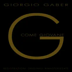 G come Giovane - Giorgio Gaber