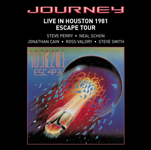 Journey Live in Houston 1981: Escape Tour Album Cover
