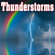Meditative Gentle Rain and Distant Thunder - Nature Sounds