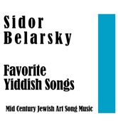 Favorite Yiddish Songs: Mid Century Jewish Art Song