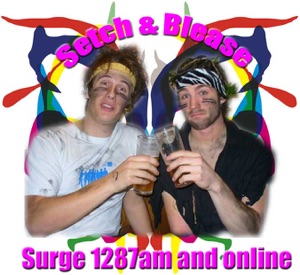 Show 6. 20/5/08 Setch and Blease in your bed!