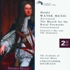 Handel: Water Music, Music for the Royal Fireworks, Concerti a due cori, The Alchymist artwork