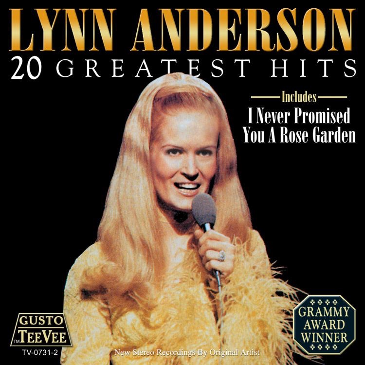 20 Greatest Hits Album Cover By Lynn Anderson