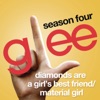 Diamonds Are a Girl's Best Friend / Material Girl (Glee Cast Version) - Single artwork
