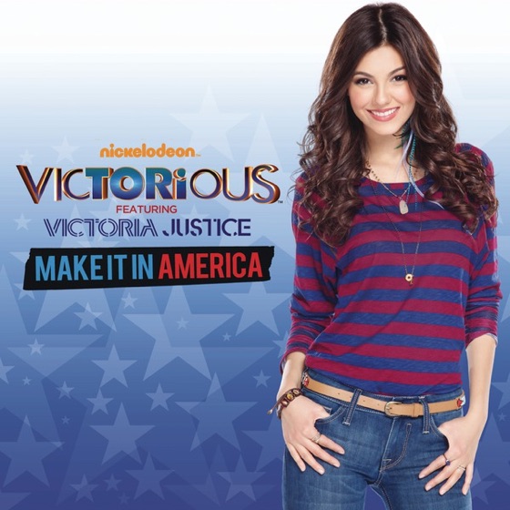 Cover artwork for Make It in America (feat. Victoria Justice)