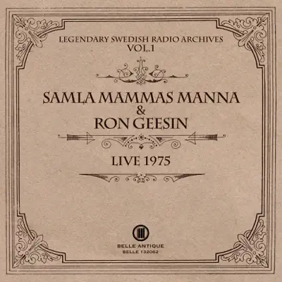 Legendary Swedish Radio Archives Vol.1: Live 1975 - Ron Geesin Legendary Swedish Radio Archives Vol.1: Live 1975 - Ron Geesin