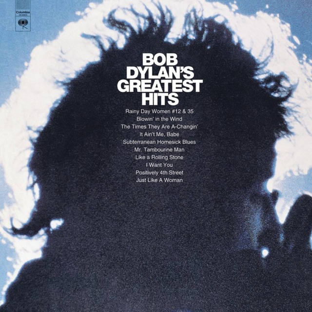 Bob Dylan's Greatest Hits Album Cover