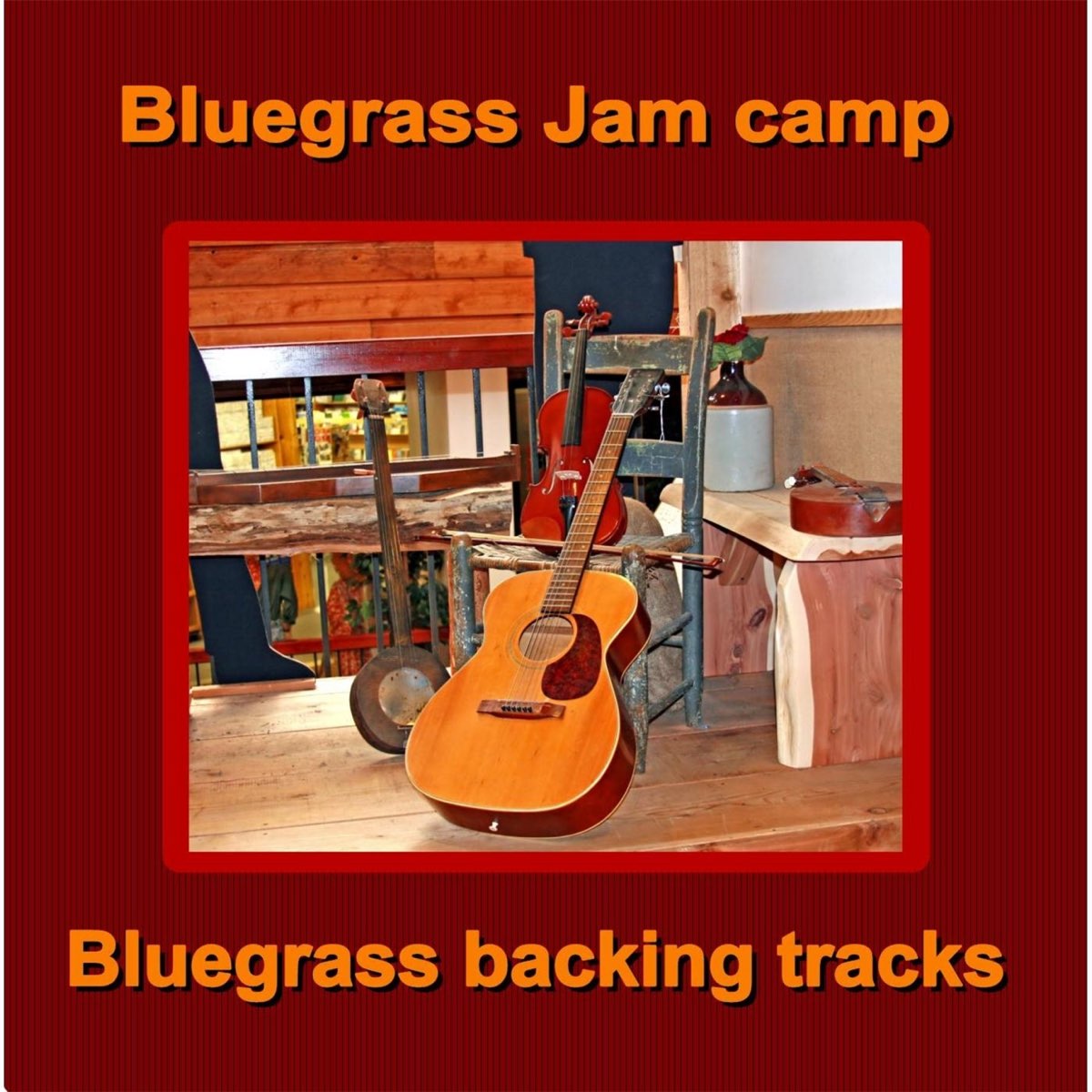 bluegrass backing tracks for guitar