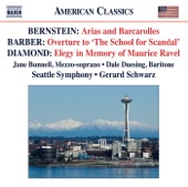 Seattle Symphony Orchestra/Gerard Schwarz - Diamond: Elegy in Memory of Maurice Ravel