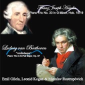 Beethoven: "Archiduque" Piano Trio in B-Flat Major, Op. 97 - Haydn: Piano Trio No. 33 in G Minor, Hob. 15/19 artwork