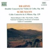 Brahms: Double Concerto for Violin & Cello and Schumann: Cello Concerto artwork