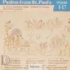 Psalms from St Paul's, Vol. 01 album lyrics, reviews, download