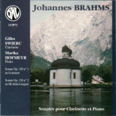 Brahms: Sonates pour clarinette et piano - Gilles Swierc & Marika Hofmeyr