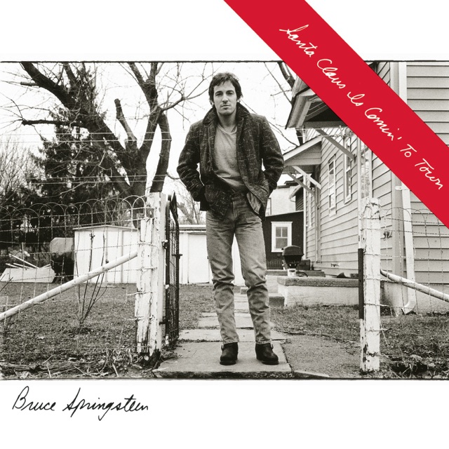Bruce Springsteen Santa Claus Is Comin' to Town - Single Album Cover
