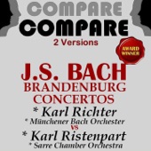 Bach: Brandenburg Concertos, Karl Richter vs. Karl Ristenpart (Compare 2 Versions) artwork