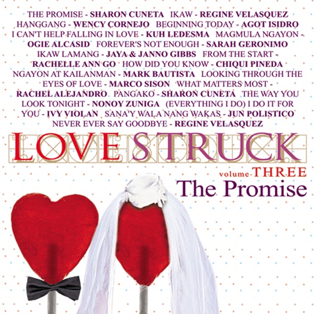 Jun Polistico Lovestruck The Promise Vol. 3 Album Cover