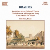 Brahms: Variations, Op. 21 - 5 Piano Studies artwork