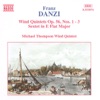 Danzi: Wind Quintets, Nos. 1 - 3; Sextet in E Flat Major artwork