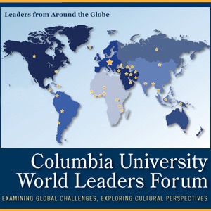 World Leaders Forum at Columbia University cover