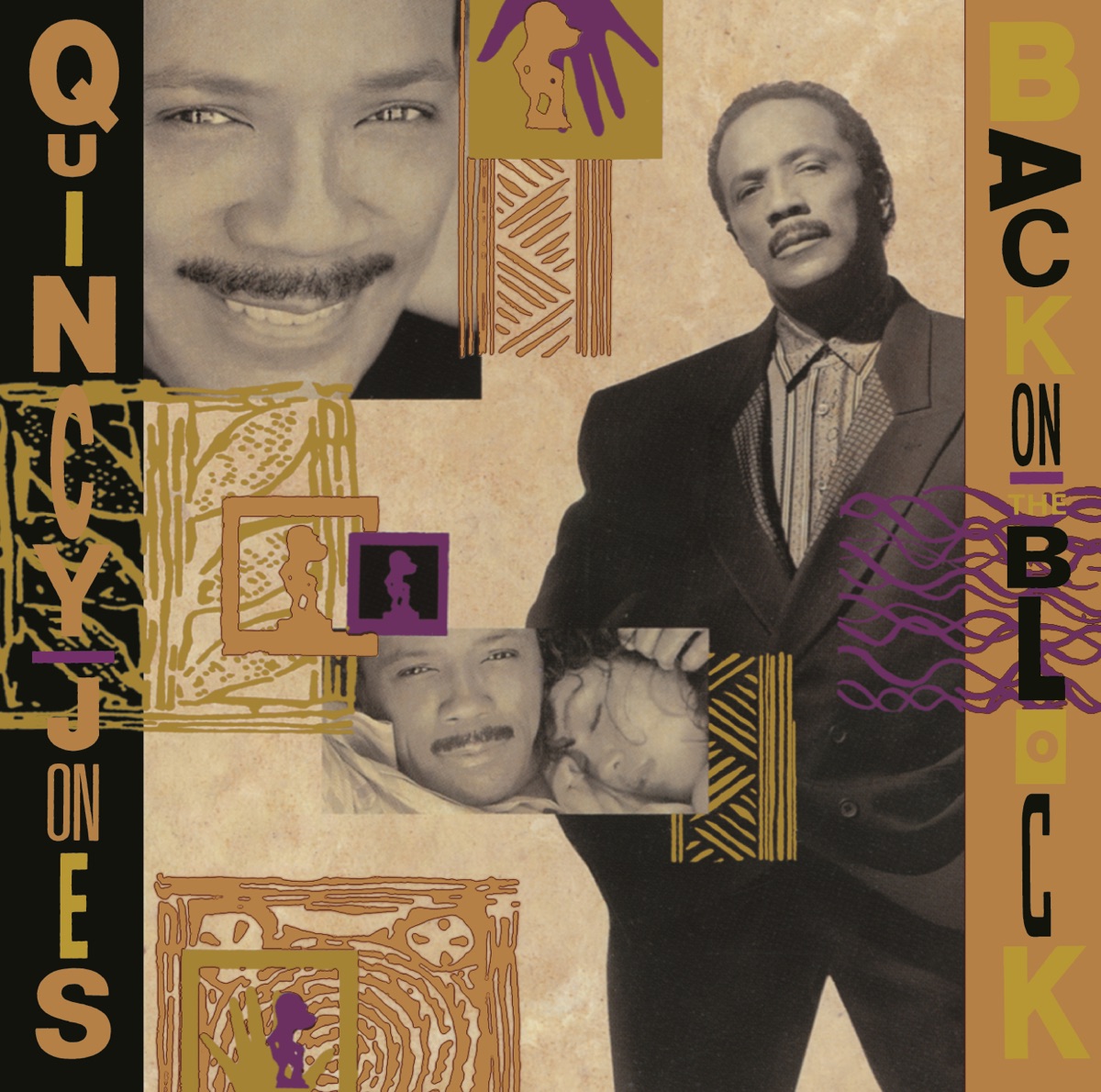 Back On The Block Album Cover By Quincy Jones