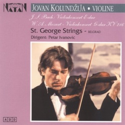Jovan Kolundzija - Violinkonzert G-dur KV 216 - Adagio
