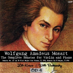 Lili Kraus (piano), Willi Boskovsky (violin) - Wolfgang Amadeus Mozart : Sonata No. 13 in B-Flat Major for Piano K. 378