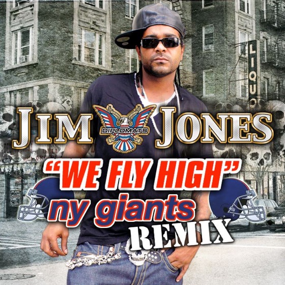 Cover artwork for We Fly High (N.Y. Giants Remix)