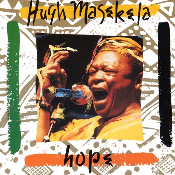 Hugh Masekela Hope (Live) Album Cover