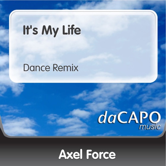Cover artwork for It's My Life