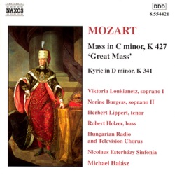 Michael Halász, Michelle Breedt & Nicolaus Esterházy Sinfonia - Mozart: Mass in C Minor, K. 427 "Great Mass": XIII. Benedictus